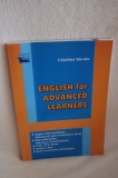 English for Advanced Learners &ndash; Catalina Sacuiu