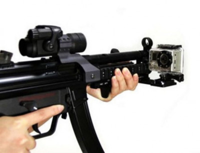 Adaptor de Prindere camera video sport pe Arma, Airsoft, Pistol foto