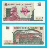 Zimbabwe (p#6) 10 Dollars 1997 UNC &#039;Ciremba&#039; serie: CW8654942