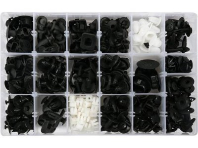 Set cleme tapiterie Nissan 408 piese foto