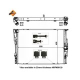 Radiator racire motor Nrf 53473