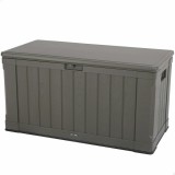 Cufar Depozitare Exterior Lifetime Maro 440L, 127x64x67cm, Plastic, Lada Depozitare, Cutie Aer Liber