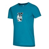 Tricou Barbati Oc&uacute;n Classic T Blue Enamel Polaroid XL Bumbac Catarare