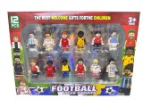 Figurine fotbalisti heroblocks set 12 piese tip lego colectie echipe nationale