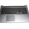 Tastatura HP Neagra Samsung CNBA5903265ABYNF cu Palmrest gri iluminata backlit cu Touchpad