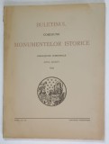 BULETINUL COMISIUNII MONUMENTELOR ISTORICE , PUBLICATIUNE TRIMESTRIALA , ANUL XXXVI , FASC. 115 - 118 , IANUARIE - DECEMBRIE , 1943