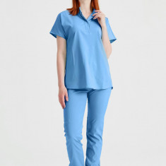 Costum Medical Bleu Unisex Poplin 160g Activity - XL
