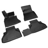 Covorase Cauciuc Tip Tavita BMW X6 F16 2014-2019 Negre Protectie Tunel Spate ALM