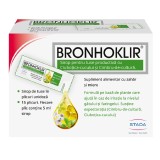 Sirop pentru tuse productiva Bronhoklir, 15 plicuri, Stada