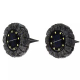Cumpara ieftin Lampa solara 8 LED-uri alb rece set 2 buc