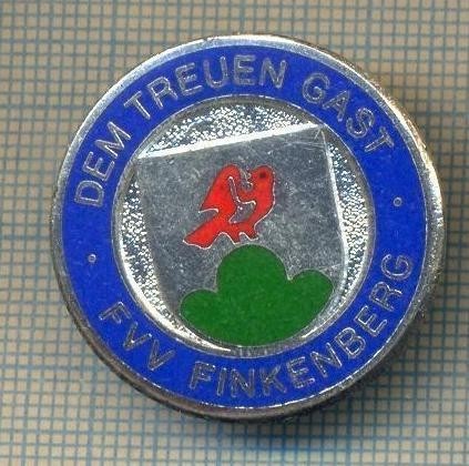 Y 713 INSIGNA -DEM TREUEN GAST-FVV FINKENBERG - AUSTRIA -PENTRU COLECTIONARI