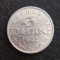 Germania Rep. Weimar 1922 3 Mark A aluminiu 28 mm km # 29