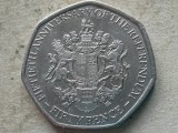 GIBRALTAR-50 PENCE 2017 (50th Anniversary of the Referendum), Europa, Cupru-Nichel