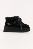 Karl Lagerfeld cizme de iarnă SKYLAR culoarea negru, KL48632