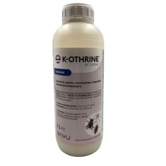 K-Othrine SC 7.5 Flow 1L solutie insecticid anti plosnite de pat gandaci muste tantari furnici purici