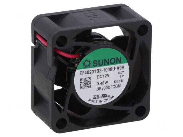 Ventilator DC Axial 12V 40x40x20mm