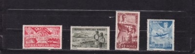 ROMANIA 1948 LP 233 - 1 MAI - ZIUA MUNCII SERIE MNH foto