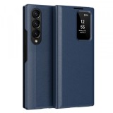 Husa pentru Samsung Galaxy Z Fold3 5G F926, Techsuit, SmartView, Albastra