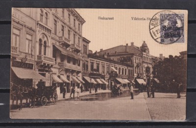 BUCURESTI 1918 CIRCULATA STARE F. BUNA foto