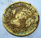 1.508 GERMANIA WEIMAR 10 REICHSPFENNIG 1930 G, Europa, Bronz-Aluminiu