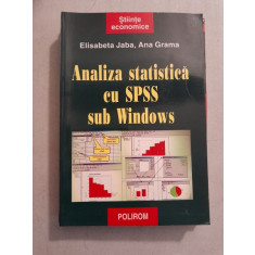 Analiza statistica cu SPSS sub Windows - Elisabeta Jaba