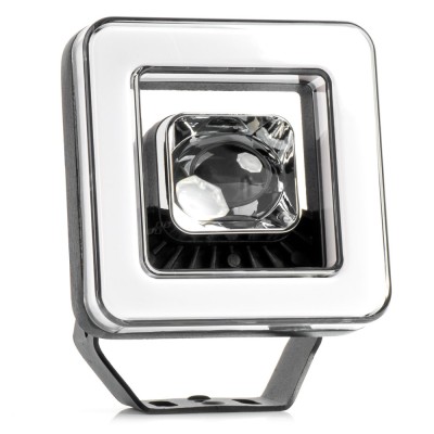Proiector LED cu Angel Eye model AWL57, pozitie, semnalizare, faza lunga/scurta, pentru Off-Road, ATV, SSV, putere 45W, 8000lm, tensiune 9-36V, dimens foto