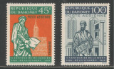 Benin (Dahomey) 1968 - Gutenberg, serie neuzata