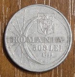 500 lei 1999, Rom&acirc;nia, eclipsa de Soare