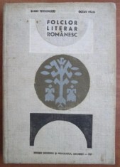 Barbu Theodorescu - Folclor literar romanesc