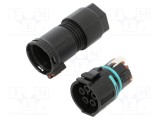 Conector alimentare AC clichet mamă TH389 23mm 0,25-1,5mm2 TECHNO