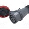 Conector alimentare AC trifazat IP67 AMPHENOL 16A 415V 4 pini mufă