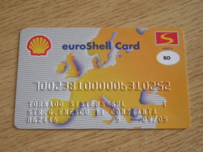 B12 32 - Card comercial - Shell - piesa de colectie foto