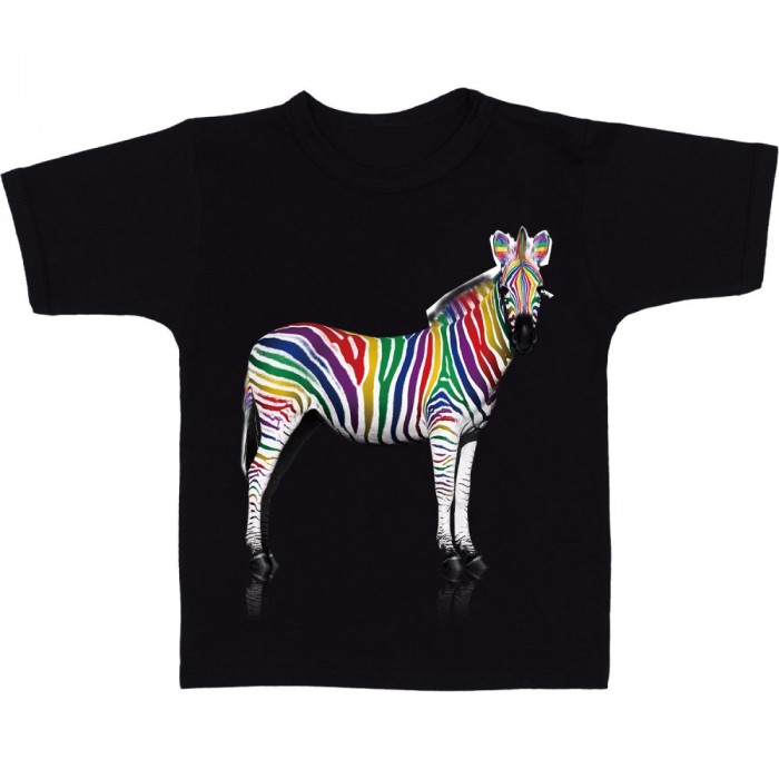 Tricou &quot; Color zebra &quot;