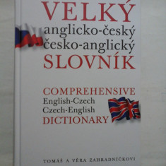 Comprehensive ENGLISH-CZECH / CZECH-ENGLISH Dictionary (englez-ceh / ceh-roman) - TOMAS A VERA ZAHRADNICKOVI