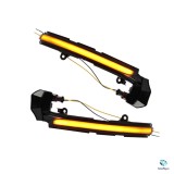 Cumpara ieftin Set 2 Lampi Semnalizare LED Dinamice Fumurii Jaguar XE XF XJ I-Pace F-Type XK XKR X250 X260 X760 X150 X351, Plug &amp; Play, Fara Eroare