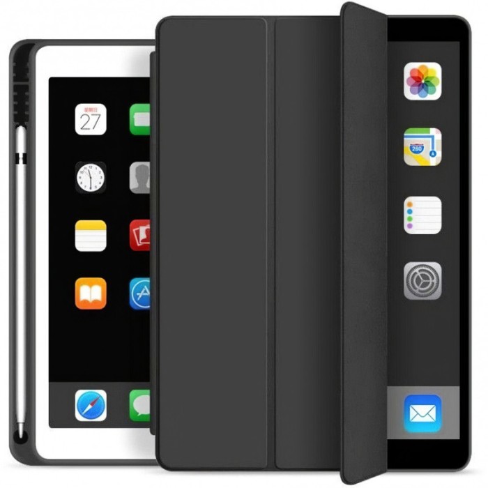 Husa Tableta TPU Tech-Protect SC PEN pentru Apple iPad 10.2 (2019) / Apple iPad 10.2 (2020), Neagra