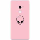 Husa silicon pentru Xiaomi Mi Mix 2, Pink Alien