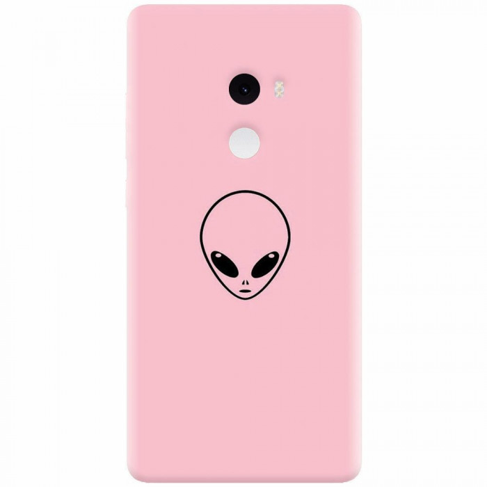 Husa silicon pentru Xiaomi Mi Mix 2, Pink Alien