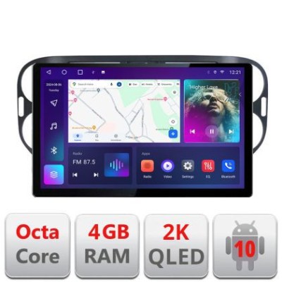 Navigatie dedicata VW TIGUAN- 2006-2016 Edonav ecran 13&amp;quot; 2K 8 si 128 Android Waze USB Navigatie 4G 360 Toslink Youtube Radio KIT- CarStore Technology foto
