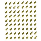 Sticker Unghii 3D Frunze Aurii INGINAILS, Decoratiuni Manichiura, Autocolant Nail Art