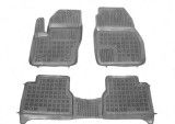 Set covorase auto din cauciuc Ford Transit/Tourneo Connect 03.2013-10.2018; negre, 3 bucati