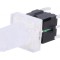 Comutator tastatură SPST-NO 0,05A/12VDC cu LED THT 1,56N