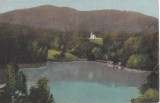 AMS %- ILUSTRATA BAILE SOVATA, LACUL URSU CU VILA ILYES 1923, CIRCULATA, Printata