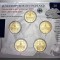 GERMANIA 2018 - 5 x 2 euro com. -Castelul Charlottenburg -A,D,F,G,J -blister/BU