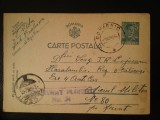 1942-C.P.circ.-CENZURAT-Ploiesti 34-PE FRONT, Necirculata, Printata