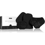 Cumpara ieftin Notino Spa Collection Make-up removal set set demachiant pentru make-up din microfibră Black