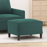 vidaXL Taburet, verde &icirc;nchis, 60x50x41 cm, catifea