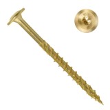 Suruburi Dulgherie Lemn Cap Plat M8 x 240 mm - Set 50 Bucati, Fir Dublu, Cuplu Mare