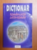 DICTIONAR ROMAN-LATIN / LATIN-ROMAN de ALEXANDRU ANDREI