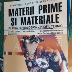 MATERII PRIME SI MATERIALE CLASA A IX A FILIERA TEHNOLOGICA TONEA BALTAC ARIES